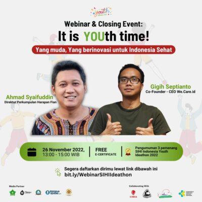 Webinar & Closing Event: It is YOUth time!