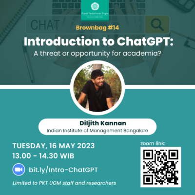 Brownbag #14 Introduction to ChatGPT: A threat or opportunity for academia